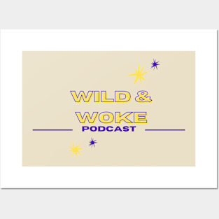 Wild & Woke Podcast Design Posters and Art